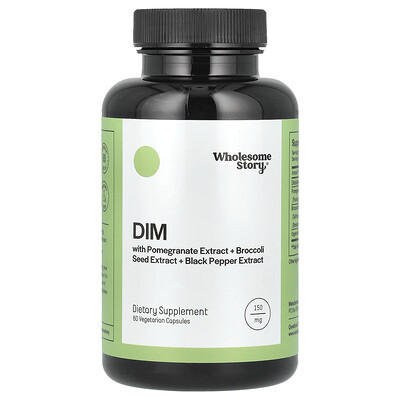 Wholesome Story  DIM   150 mg   60 Vegetarian Capsules