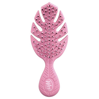 Wet Brush, Go Green Mini Detangler, růžová, 1 kartáč
