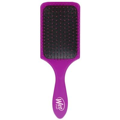 Купить Wet Brush Paddle Detangler Brush, щетка для легкого расчесывания, пурпурный, 1 шт.