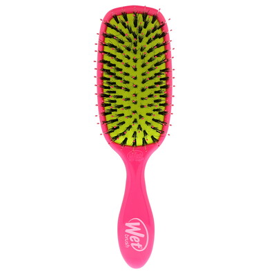 Wet Brush Shine Enhancer Brush, Pink, 1 Brush  - купить со скидкой