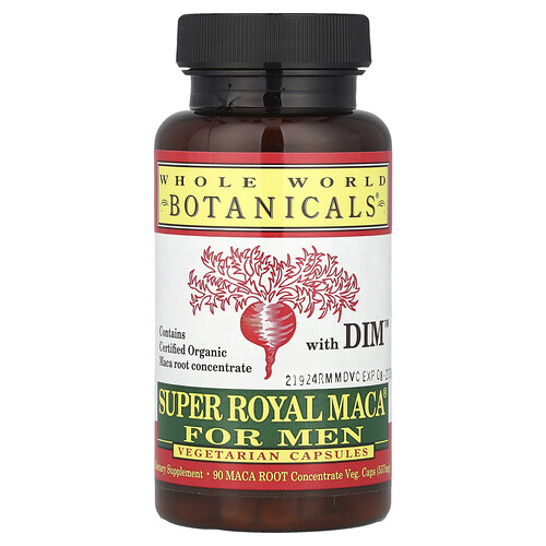 Whole World Botanicals, Super Royal Maca® For Men, 90 VegCaps