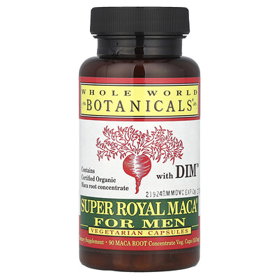 Whole World Botanicals  Super Royal Maca® For Men  90 VegCaps