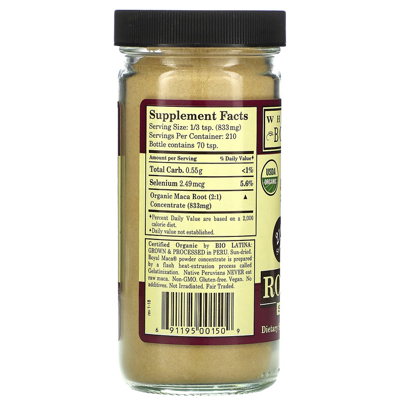 Whole World Botanicals, Royal Maca, Superfood, 6.17 oz (175 g) iHerb