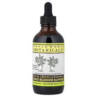 Whole World Botanicals, Royal Chanca Piedra 腎臟-膀胱幫助，4 盎司（118 毫升）