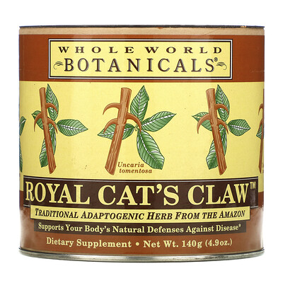 Whole World Botanicals Royal Cat's Claw, 4.9 oz (140 g)