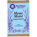 Отзывы о WiseWays Herbals, LLC, Свечи Meno Moist, 12 штук, 4,5 унции (2,5 мл) каждая