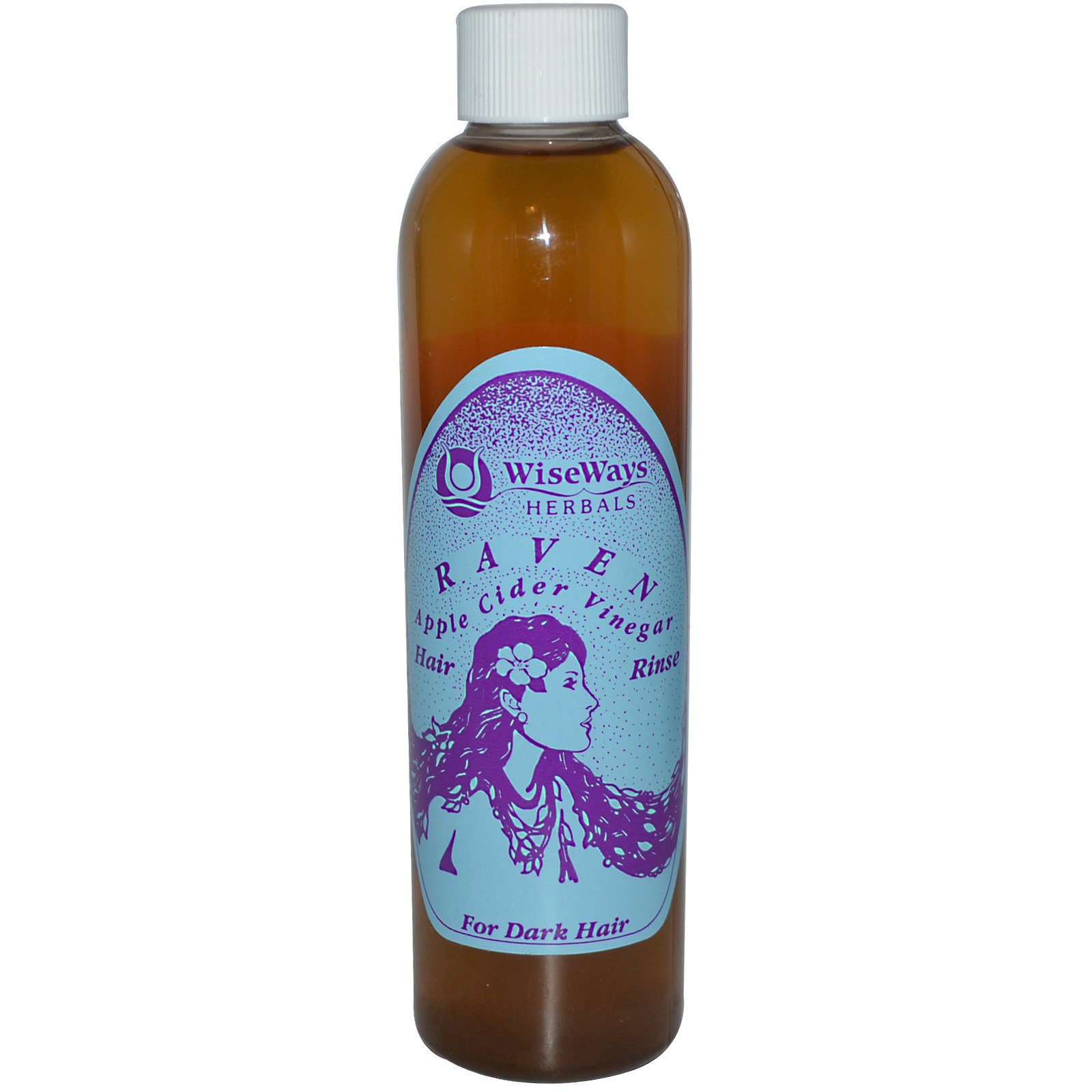 WiseWays Herbals LLC Raven Apple Cider Vinegar Hair Rinse 8 Fl