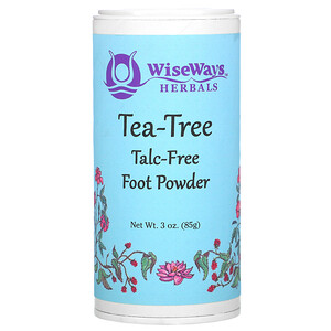 Отзывы о Уайз Уэйз Хербалс, Tea-Tree Foot Powder, 3 oz (85 g)