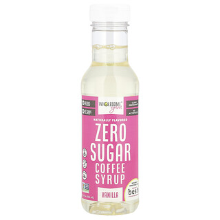 Wholesome Yum, Kávový sirup bez cukru, vanilkový, 354 ml