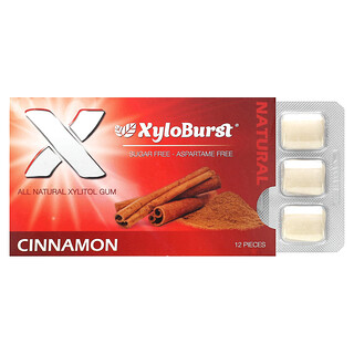 Xyloburst, Gom Xilitol, Kayu Manis, 12 Buah