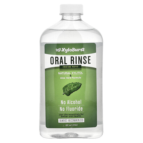 Xyloburst Oral Rinse, Fresh Mint, 16 fl oz (473 ml)