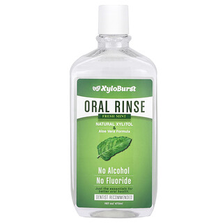 Xyloburst, Enjuague bucal, Menta fresca, 473 ml (16 oz. líq.)