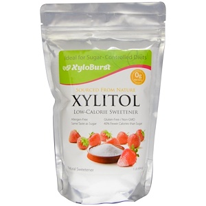 Xyloburst, Ксилит низкокалорийный заменитель сахара, 1 фунт (454 г)