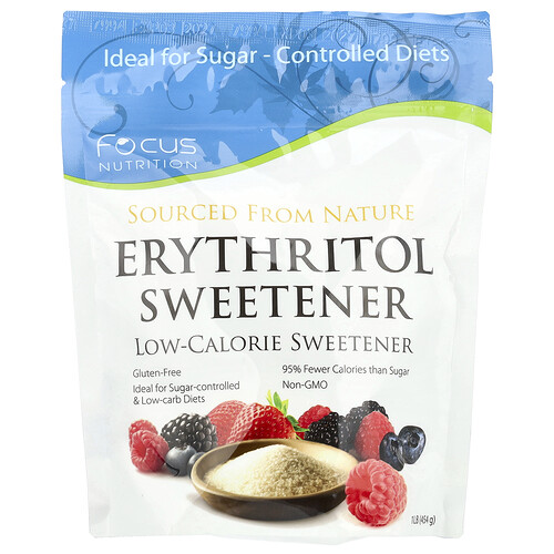 Xyloburst, Erythritol Sweetener, Low Calorie Sweetener, 1 lb. (454 g)