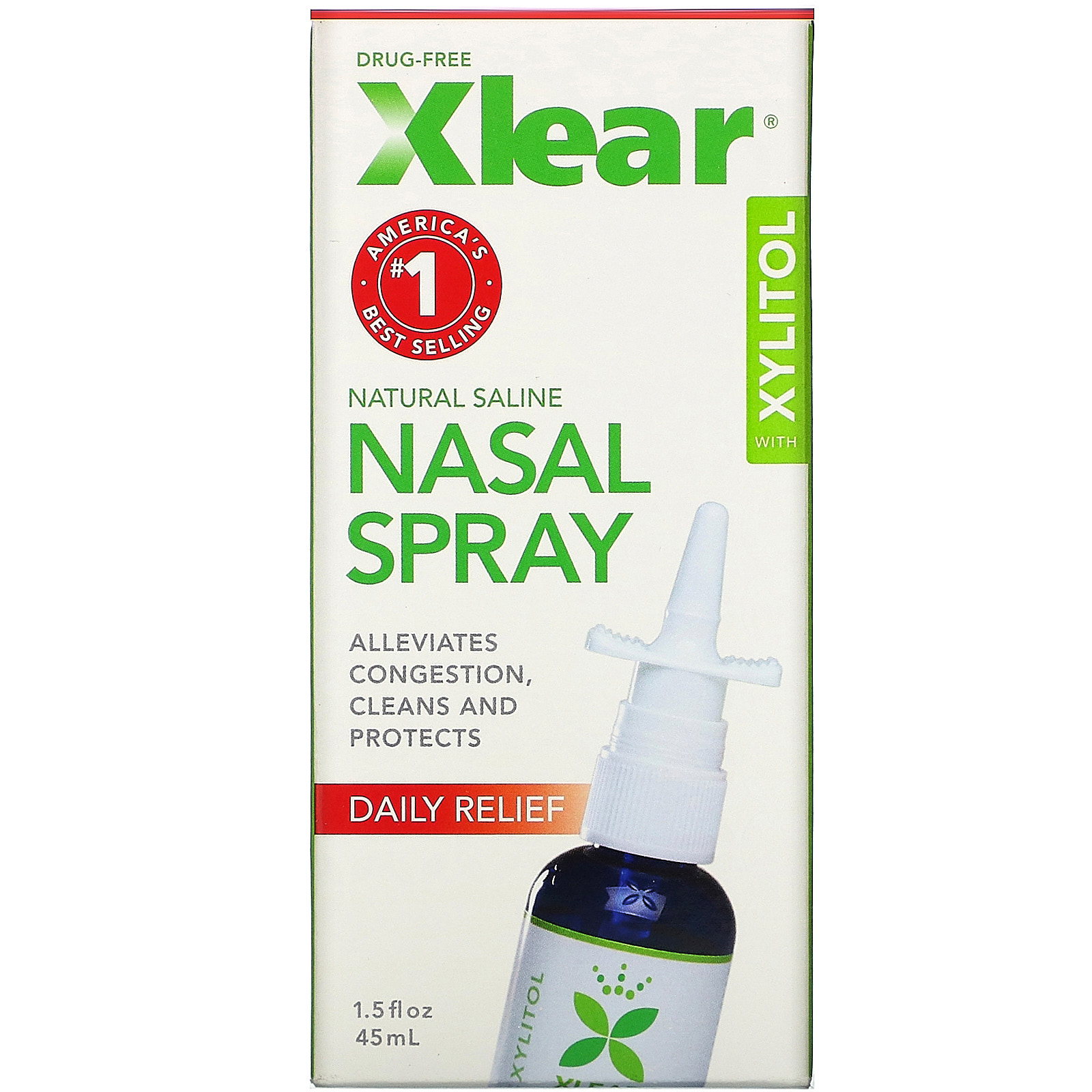 saline spray for congestion