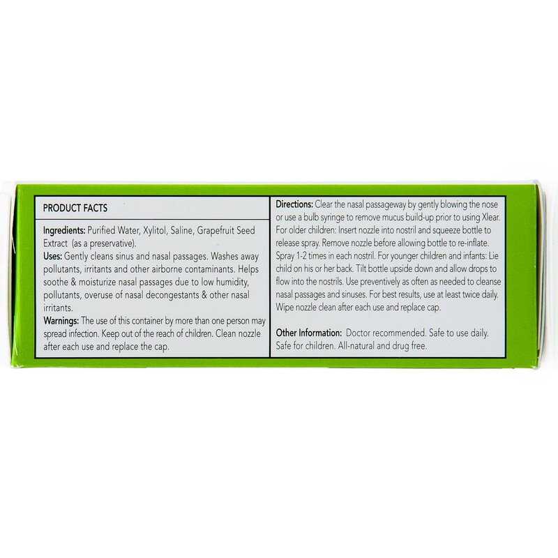 Xlear, Kid's Xlear, Saline Nasal Spray, .75 fl oz (22 ml) iHerb