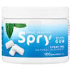 Xlear, Spry®, Xylitol Gum, Sugar-Free, Natural Peppermint, 100 Pieces