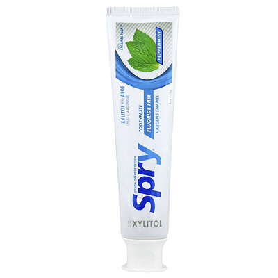 Photos - Toothpaste / Mouthwash OZ Racing Xlear, Spry, Fluoride Free Toothpaste, Peppermint, 5 oz XLR-00050 (141 g)