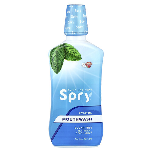 Xlear, Spry®, Mundwasser, Natural Coolmint, 473 ml