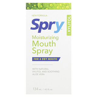 Xlear, Spry, Moisturising Mouth Spray, 2 Pack, 4.5 fl oz (134 ml)