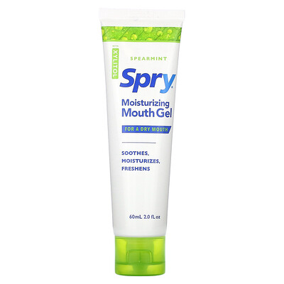 

Xlear Spry Moisturizing Mouth Gel For a Dry Mouth Spearmint 2 fl oz (60 ml)