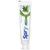 Xlear, Spry, pasta de dientes, contro del sarro y antiplaca, sin flúor, hierbabuena natural, 141 g (5 onzas)