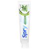 Xlear, Pasta dental Natural Spry, Sin fluoruro, Menta verde, 141 g (5 oz)