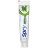 Xlear, Spry Toothpaste, Anti-Plaque Tartar Control, Fluoride Free, Natural Spearmint, 5 oz (141 g)