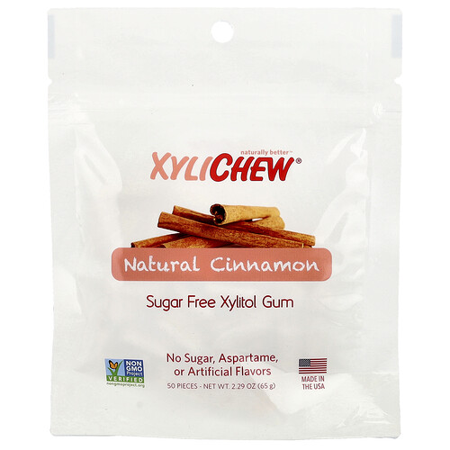 Xylident Xylichew®, Natural Cinnamon, 50 Pieces