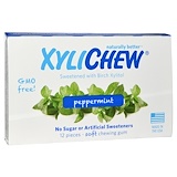Xylichew, Жевательная резинка, подслащенная березовым ксилитом, перечная мята, 12 штук отзывы