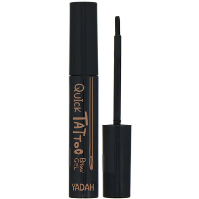 

Yadah Quick Tattoo Brow Gel, 01 Natural Brown, 0.27 fl oz (8 ml)