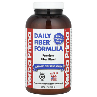 Yerba Prima, Daily Fiber®（デイリーファイバー）フォーミュラ、340g（12オンス）