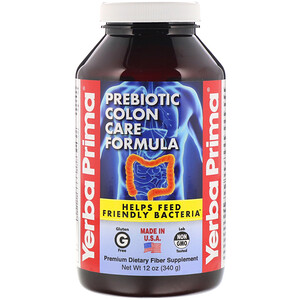 Отзывы о Ерба Прима, Prebiotic Colon Care Formula, 12 oz (340 g)