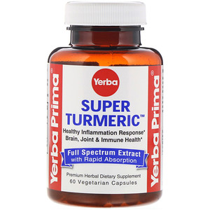 Отзывы о Ерба Прима, Super Turmeric, 60 Vegetarian Capsules