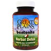 Yerba Prima, Great Plains Bentonite + Herbal Detox, 60 Capsules