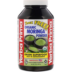 Отзывы о Ерба Прима, Organic Moringa Powder, 10 oz (284 g)