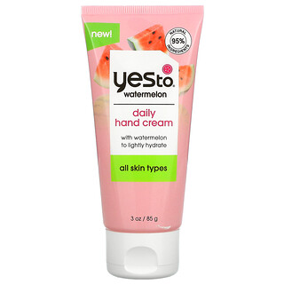 Yes To, Watermelon, Daily Hand Cream, 3 oz (85 g)