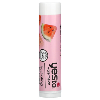 

Yes To, Hydrating Lip Balm, Watermelon, 0.15 oz (4.25 g)