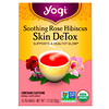 Yogi Tea, Skin DeTox, Soothing Rose Hibiscus, 16 Tea Bags, 1.12 oz (32 g)