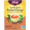 Yogi Tea, Perfect Energy, Vanilla Spice, 16 Tea Bags, 1.12 oz (32 g)