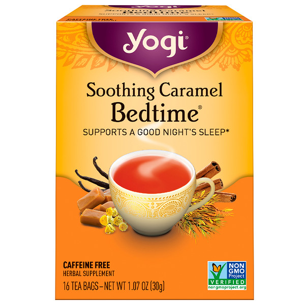 Yogi Tea, Soothing Caramel Bedtime, Π±Π΅Π· ΠΊΠΎΡΠ΅ΠΈΠ½Π°, 16 ΡΠ°ΠΉΠ½ΡΡ
ΠΏΠ°ΠΊΠ΅ΡΠΈΠΊΠΎΠ², 30 Π³ (1,07 ΡΠ½ΡΠΈΠΈ)