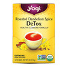 Yogi Tea, Pissenlit grillé épice de détox, sans caféine, 16 sachets, 24 g (0,85 oz)