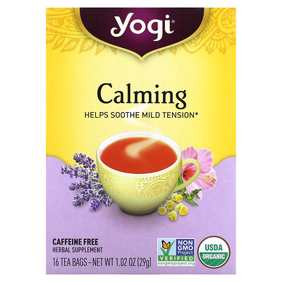 

Yogi Tea Calming Caffeine Free 16 Tea Bags 1.02 oz (29 g)