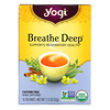 Yogi Tea‏, Breathe Deep، خالٍ من الكافيين، 16 كيس شاي، 1.12 أونصة (32 جم)