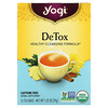 Yogi Tea, Detox, Caffeine Free, 16 Tea Bags, 1.02 oz (29 g)