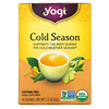 Yogi Tea, Organic, Cold Season, Caffeine Free, 16 Tea Bags, 1.12 oz (32 g)