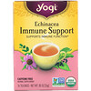 Yogi Tea, التقوية المناعية بالقنفذية، خالِ من الكافيين، 16 كيس شاي، 85 أوقية (24 جم)