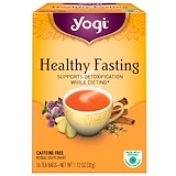 Yogi Tea, Healthy Fasting, без кофеина, 16 чайных пакетиков, 1.12 унции (32 г) отзывы