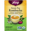 Yogi Tea, Organic, Green Tea Kombucha, 16 Tea Bags, 1.12 oz (32 g)