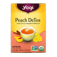 Yogi Tea スキンデトックス スージングローズハイビスカス ティーバッグ16袋 32g 1 12オンス